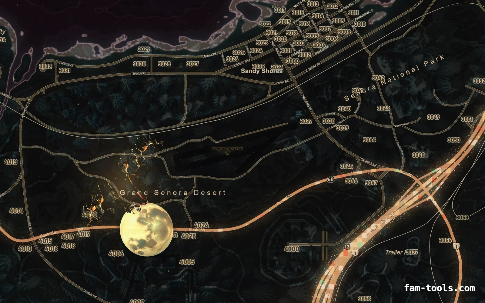 Christmas Red Christmas minimap — Sandy Shores Christmas Red Christmas FiveM minimap, sandy shores
