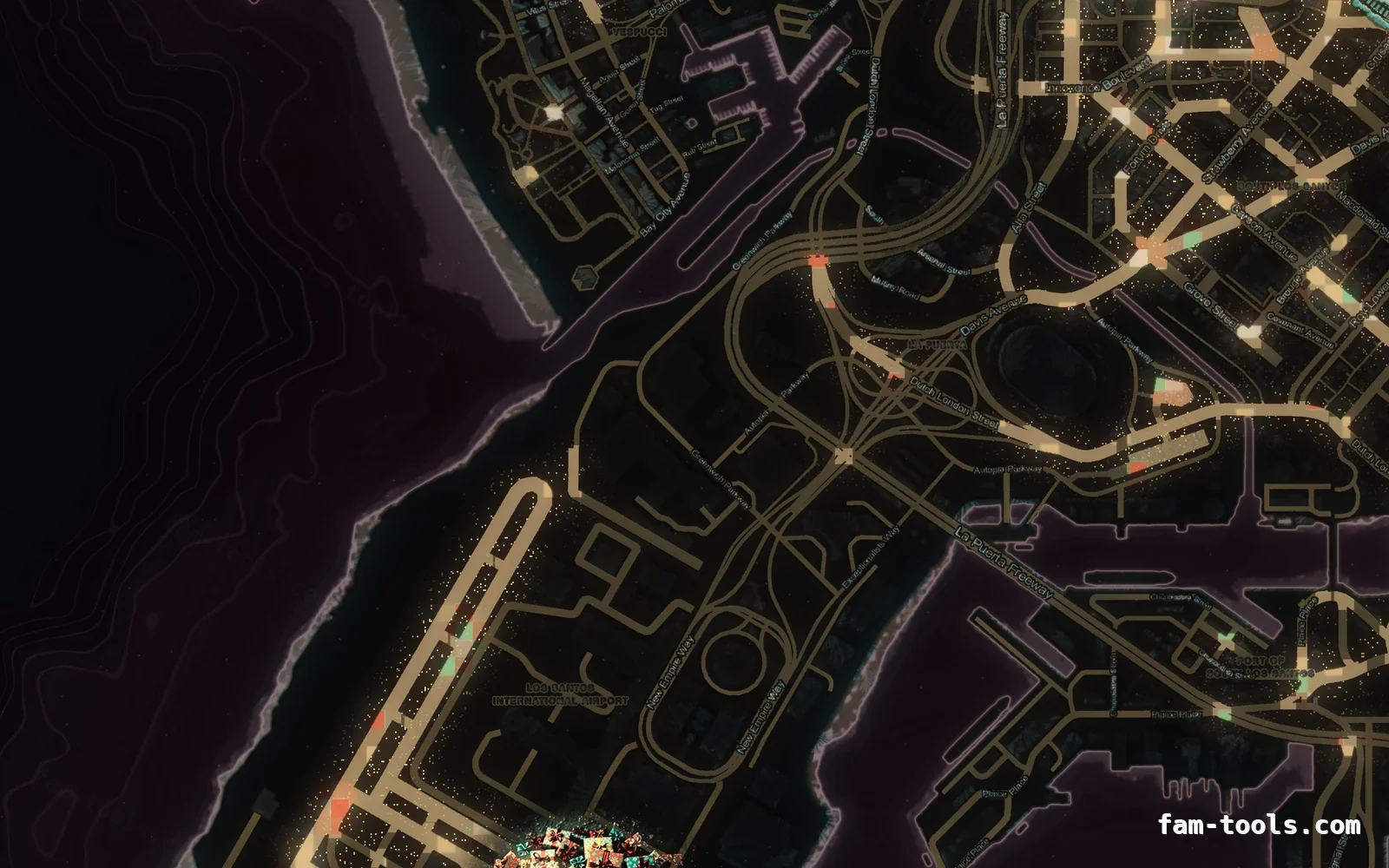 Christmas Red Christmas FiveM minimap, the harbour