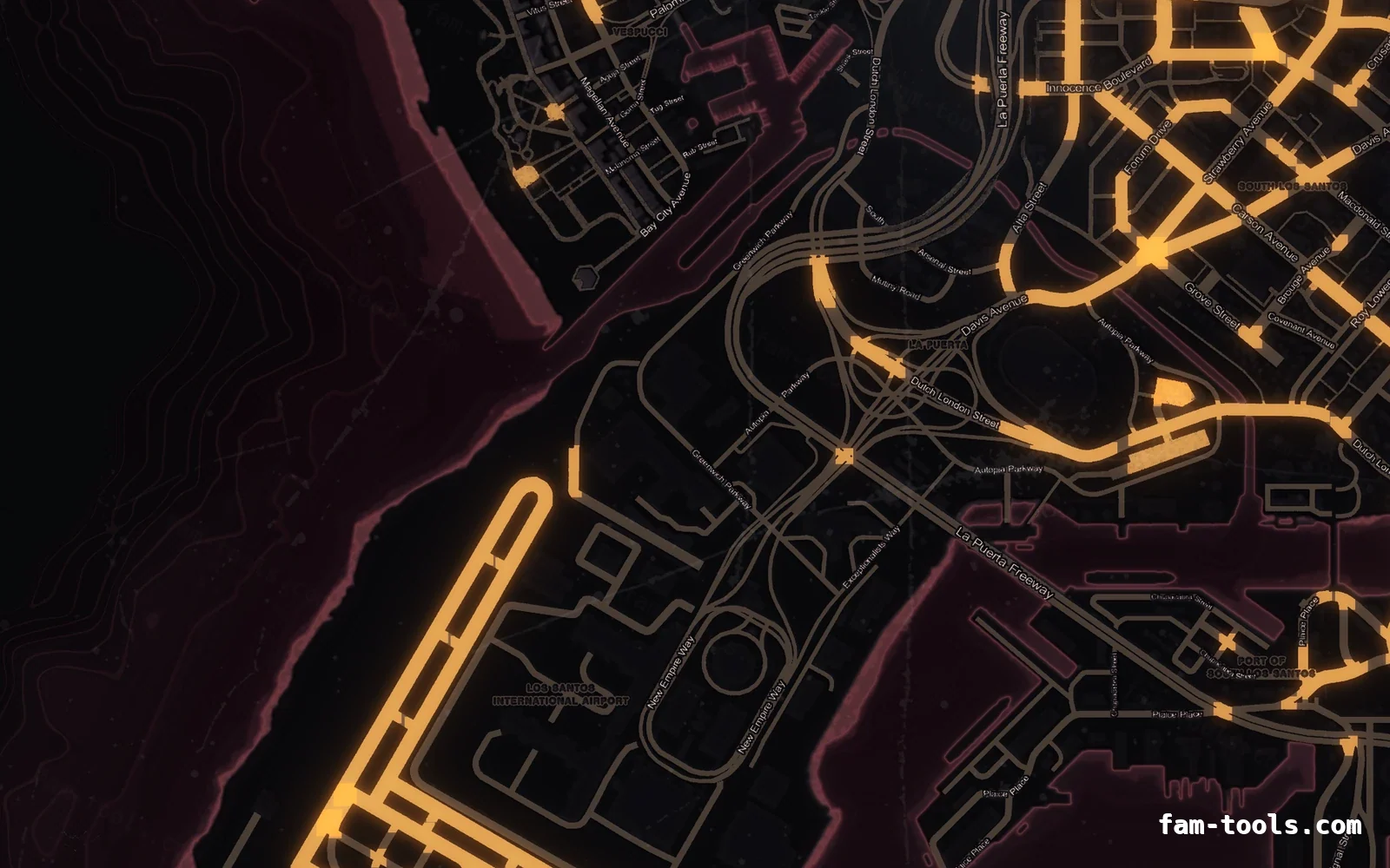 Halloween Red Halloween minimap — The harbour Halloween Red Halloween FiveM minimap, the harbour