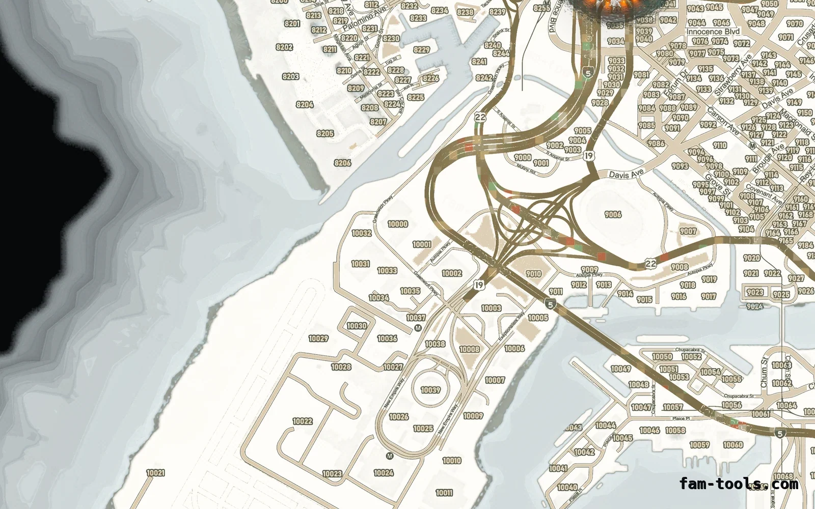 Christmas White Christmas FiveM minimap, the harbour