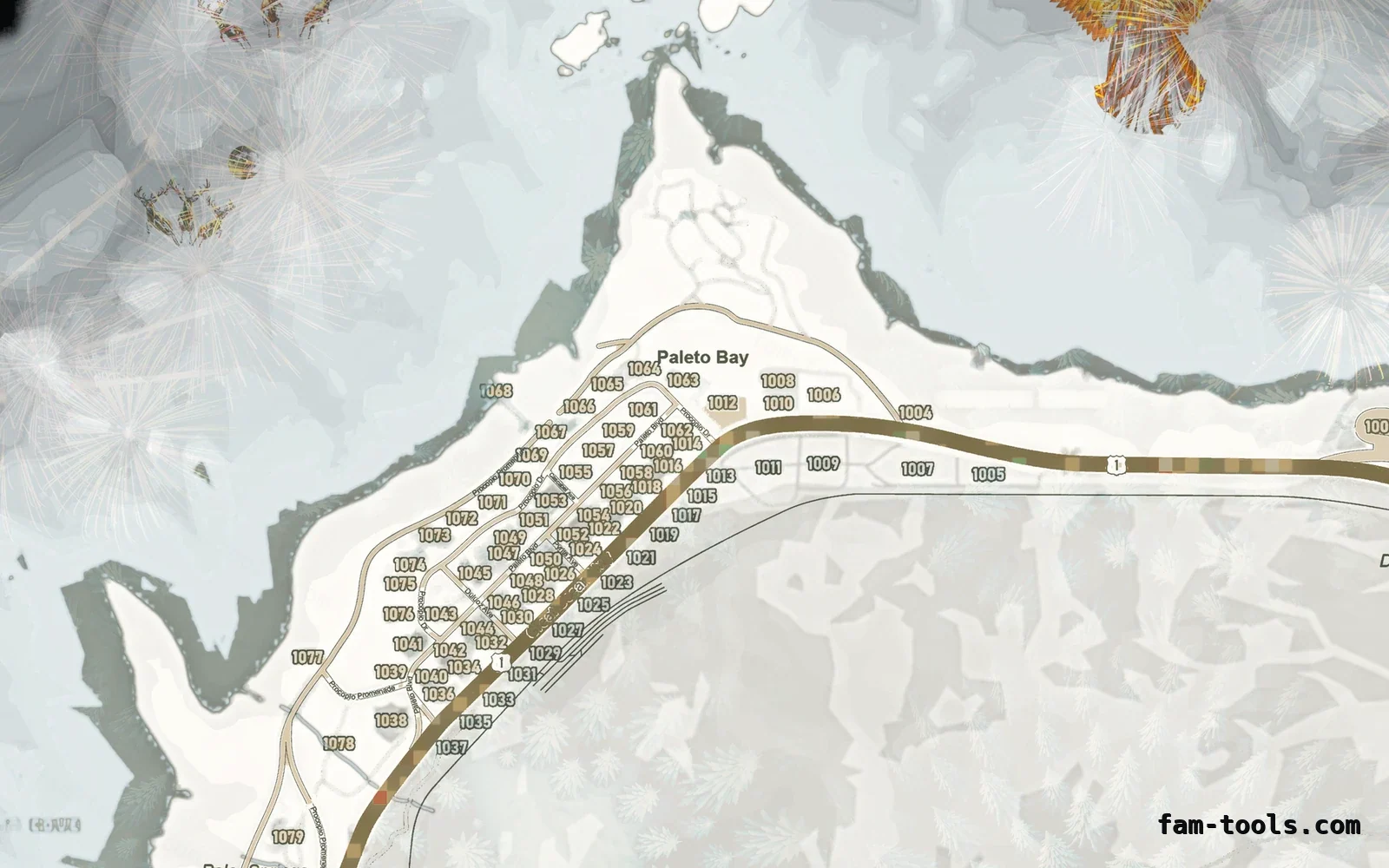 Christmas White Christmas FiveM minimap, paleto bay