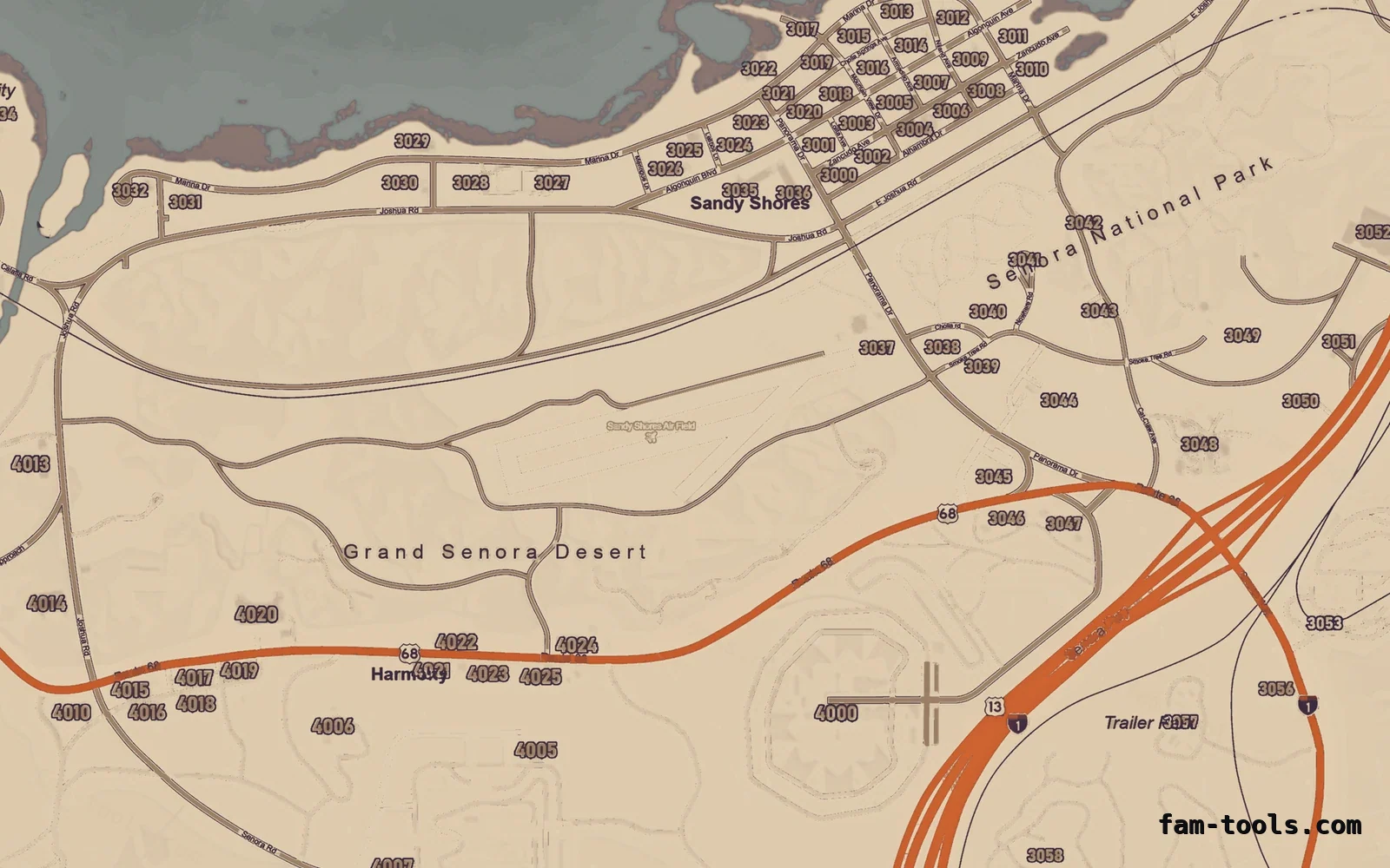 Halloween White Halloween minimap — Sandy Shores Halloween White Halloween FiveM minimap, sandy shores