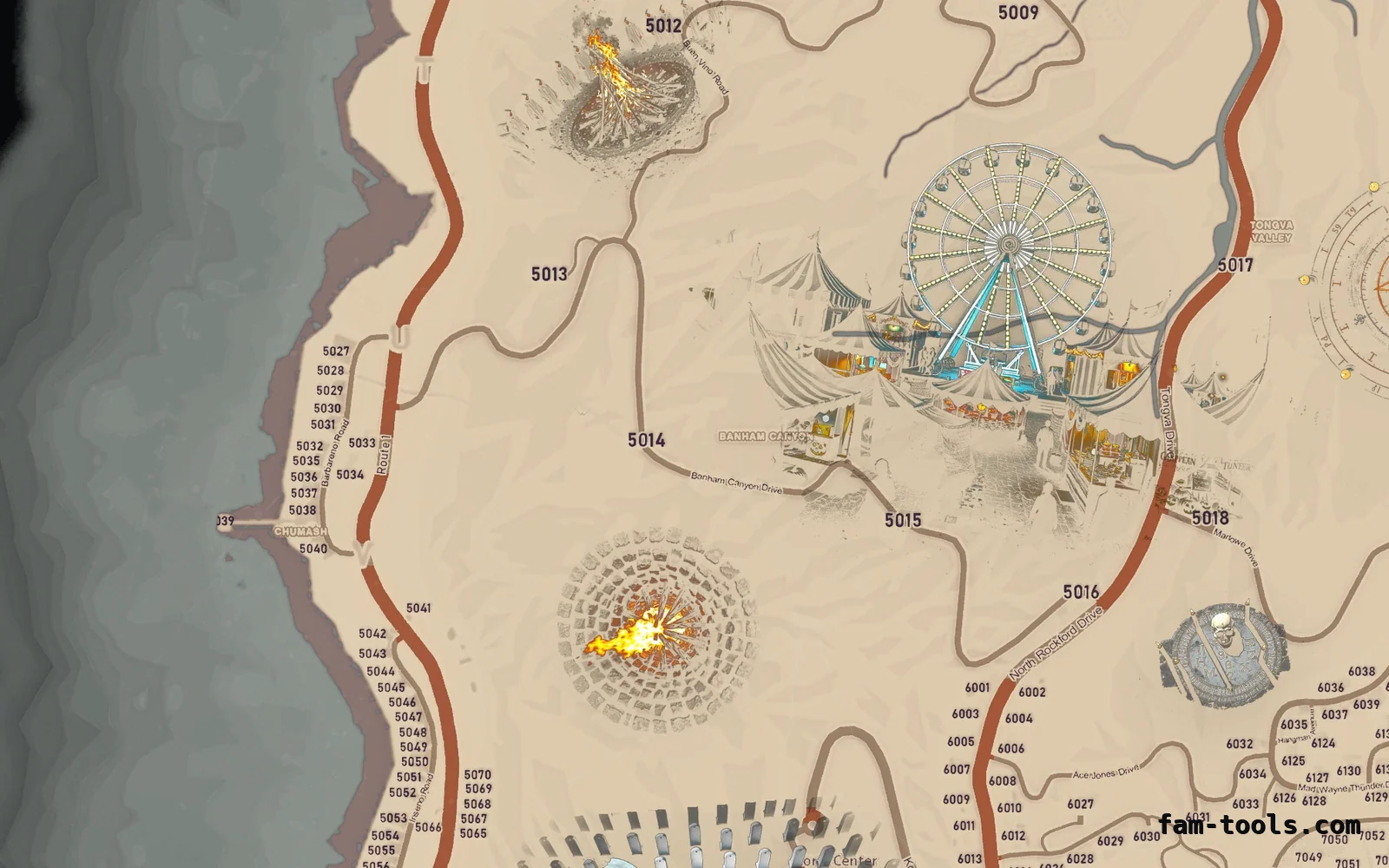 Halloween White Halloween FiveM minimap, the west coast