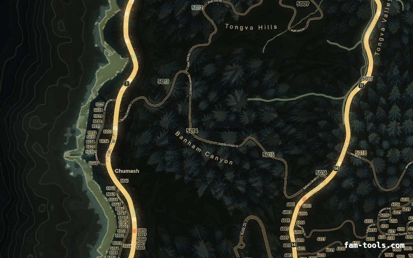 Christmas Yellow Christmas FiveM minimap, the west coast