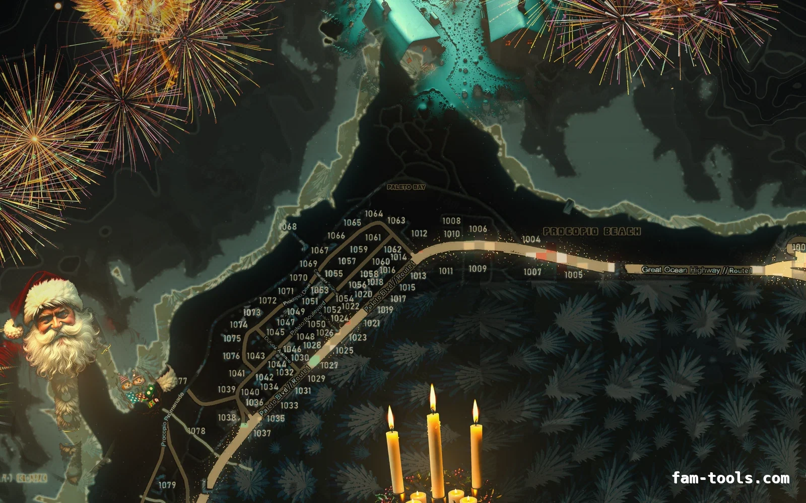 Christmas Yellow Christmas minimap — Paleto Bay Christmas Yellow Christmas FiveM minimap, paleto bay