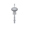 xs_prop_arena_turret_post_01a_sf GTA 5 prop model