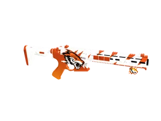 762 Tigerfang — 3D render of the rifle model, shown from the side