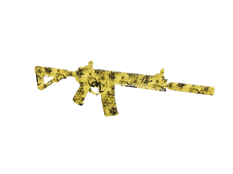 Animated Ar15 — 3D render of the smg model, shown from the side