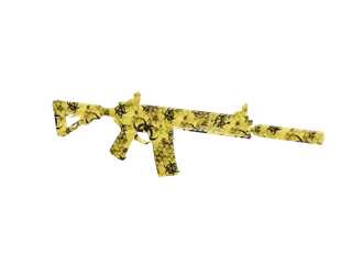 Animated Ar15 — 3D render of the smg model, shown from the side