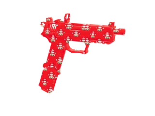Animated Jager — 3D render of the pistol model, shown from the side