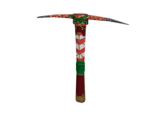 Axegift — 3D render of the melee model, shown from the side