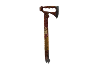 Axepaj — 3D render of the melee model, shown from the side