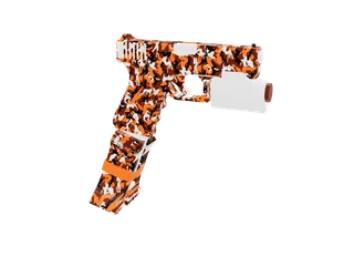 Bcglock — 3D render of the pistol model, shown from the side