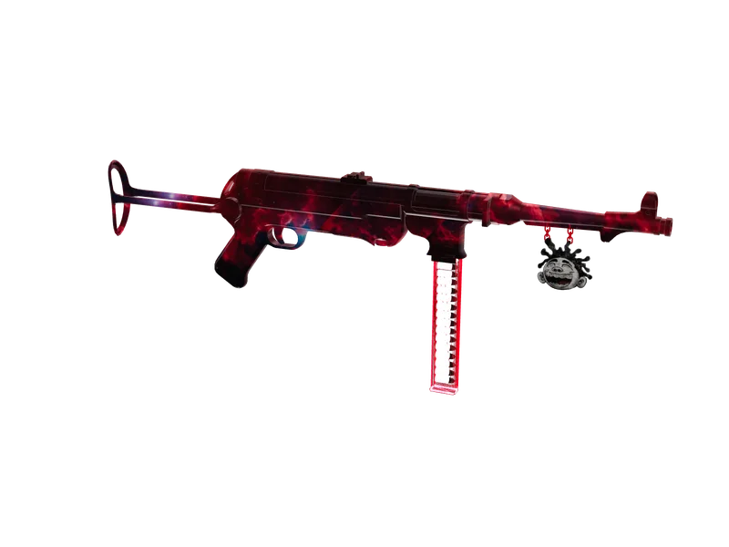 Blackkidbydk — 3D render of the smg model, shown from the side