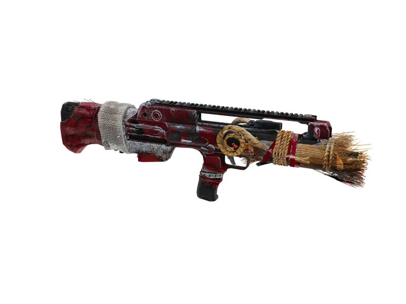 Bullpaj — 3D render of the rifle model, shown from the side