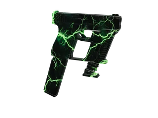 Bullystick — 3D render of the pistol model, shown from the side