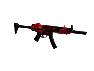 Cashv1 — 3D render of the pistol model, shown from the side