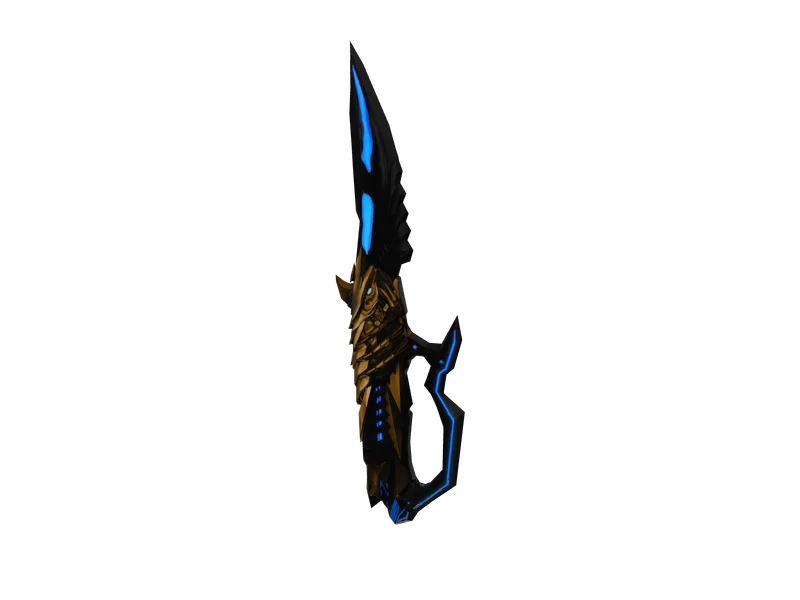 Cfs Knife — 3D render of the melee model, shown from the side