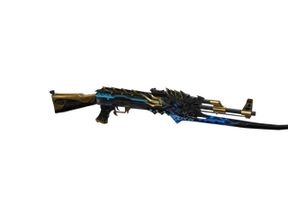 Cfs — 3D render of the rifle model, shown from the side