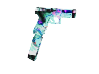 Codbundle — 3D render of the pistol model, shown from the side