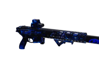 Crim — 3D render of the pistol model, shown from the side