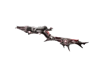 Cx55 — 3D render of the pistol model, shown from the side