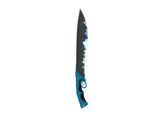 Energyknife — 3D render of the melee model, shown from the side