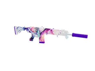 Girlysig — 3D render of the smg model, shown from the side