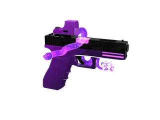 Gk18c Medusa — 3D render of the pistol model, shown from the side