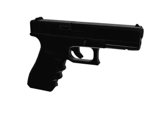 Glock20 — 3D render of the pistol model, shown from the side