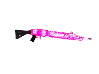 Grauv2 — 3D render of the rifle model, shown from the side