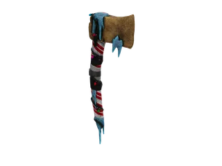 Hatmas — 3D render of the melee model, shown from the side
