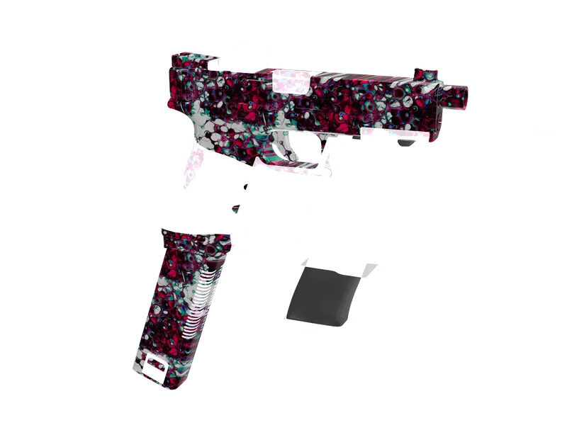 Havoc — 3D render of the pistol model, shown from the side