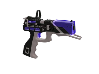 Hfap — 3D render of the pistol model, shown from the side