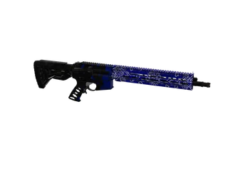 Hk516v2 — 3D render of the rifle model, shown from the side
