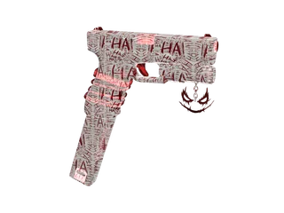 Joker — 3D render of the pistol model, shown from the side