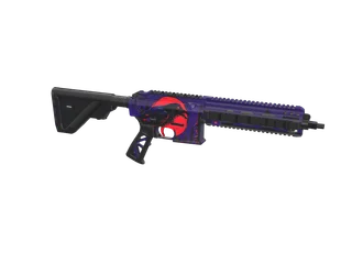 M4 Raven — 3D render of the rifle model, shown from the side