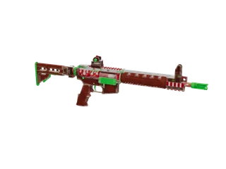 M4ginger — 3D render of the rifle model, shown from the side