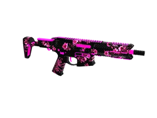 M7a2 Almondflower — 3D render of the rifle model, shown from the side