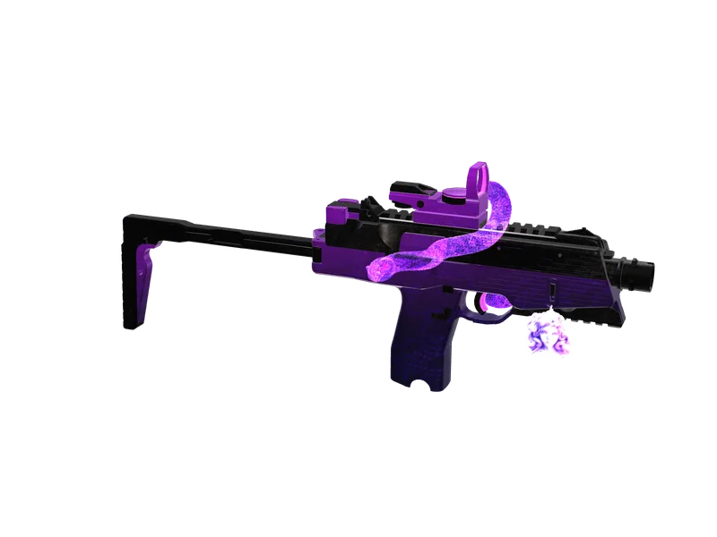 Mp9 Medusa — 3D render of the smg model, shown from the side