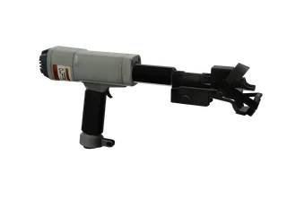 Nailgun — 3D render of the pistol model, shown from the side