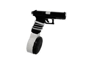 Pswitch — 3D render of the pistol model, shown from the side