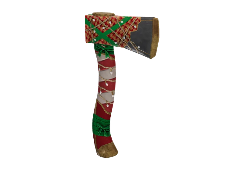 Shatgift — 3D render of the melee model, shown from the side