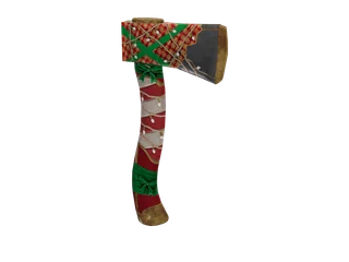 Shatgift — 3D render of the melee model, shown from the side