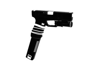 Skullg19 — 3D render of the pistol model, shown from the side