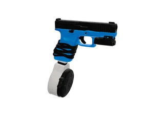 Skyglock — 3D render of the pistol model, shown from the side