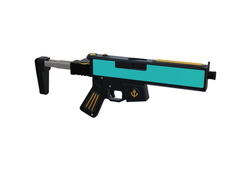 Spectreaqc — 3D render of the smg model, shown from the side