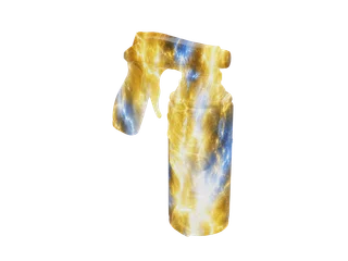 Sprayz — 3D render of the pistol model, shown from the side