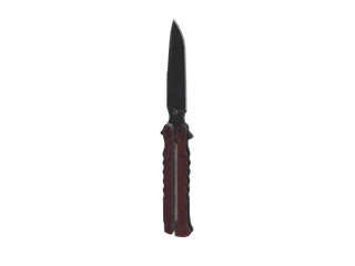 Tactical Butterfly — 3D render of the melee model, shown from the side