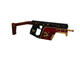 Vectorxmas — 3D render of the smg model, shown from the side